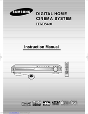 Samsung HT-DS460 Instruction Manual