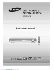 Samsung HT-DS490 Instruction Manual