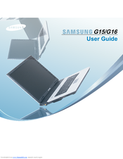 Samsung G15 User Manual