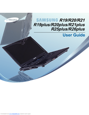 Samsung R21plus User Manual