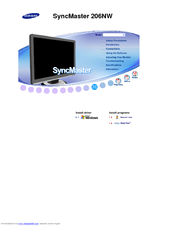 Samsung SyncMaster 206 User Manual