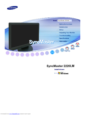 Samsung SyncMaster 2220LM User Manual
