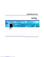 Samsung SAMTRON 52V User Manual