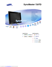 Samsung SyncMaster 720TD User Manual