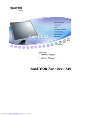 Samsung SAMTRON 73V User Manual