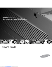 Samsung MFP SCX-6345N User Manual