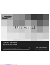 Samsung SMX-F70 User Manual