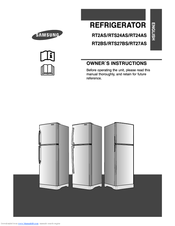 Samsung RT27AS Owner's Instructions Manual