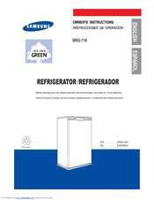 Samsung SRG-148 Owner's Instructions Manual