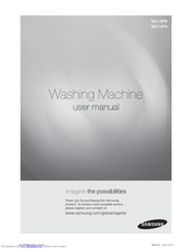 Samsung WA15P9WIP User Manual