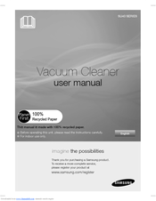 Samsung SU4040 2000W Bagless Upright Vacuum Cleaner User Manual