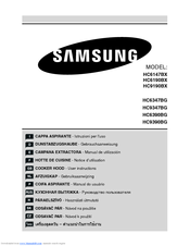 Samsung HDC6190BX User Instructions