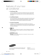 Samsung MH026FB Series User Manual
