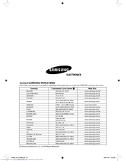 Samsung AVXDSH071EA User Manual
