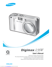 Samsung DIGIMAX L55W User Manual