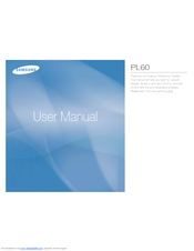 Samsung PL60 User Manual