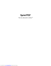 Sprint SPHN240SS Manual
