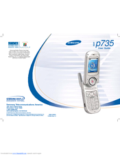 Samsung SGH P735 User Manual