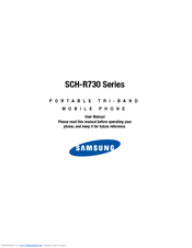 Samsung SCH-R730 series User Manual