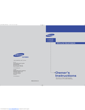 Samsung LN-R1550P Manual