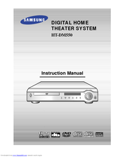Samsung HT-DM550 Instruction Manual