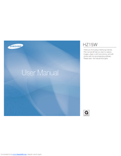 Samsung SAMSUNG_HZ15W User Manual