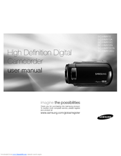 Samsung SC-HMX10N User Manual