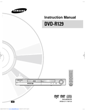 Samsung DVD-R129 Instruction Manual