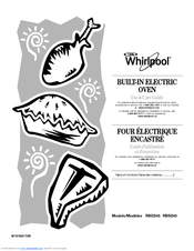 Whirlpool  RBS245PRB Use & Care Manual