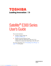 Toshiba Satellite E305 User Manual
