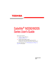 Toshiba M205-S3207 User Manual