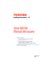 Toshiba NB 105-SP2802A Manual Del Usuario