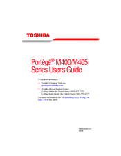 Toshiba Portege M400 Series Portege M405 Series User Manual