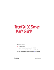Toshiba Tecra 9100 Series User Manual