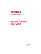 Toshiba dynadock wireless U User Manual