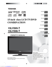 Toshiba 15LV505-T Owner's Manual