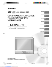 Toshiba MD24F52 Owner's Manual