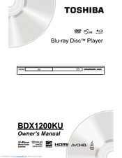 Toshiba BDX1200KU Owner's Manual