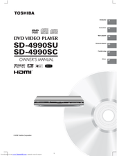 Toshiba SD-K860SU Owner's Manual