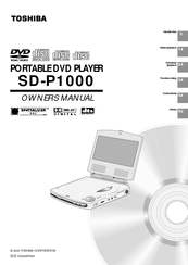 Toshiba SD-P1000 Owner's Manual