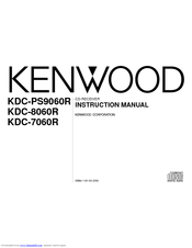 Kenwood KDC-7060R Instruction Manual