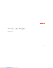 2wire Wireless USB Adapter Installation Manual