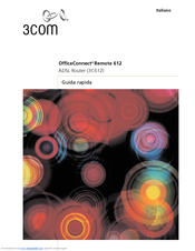 3Com OfficeConnect 612 User Manual