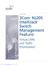 3Com NJ205 - IntelliJack Switch Features Manual