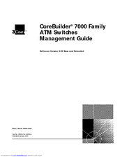 3Com CoreBuilder 7000 Management Manual