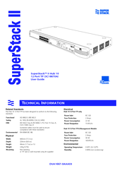 3Com SuperStack II 3C16670A User Manual