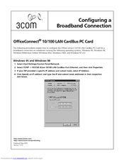 3Com OfficeConnect 3C3SH573BT Software Manual