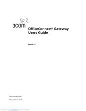3Com OfficeConnect 3CR100A97 User Manual