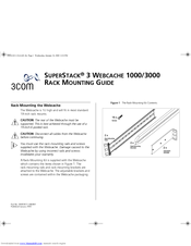 3Com SuperStack 3C16115 Mounting Manual