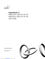 3Com 3C16116-US - SuperStack 3 Webcache 3000 User Manual